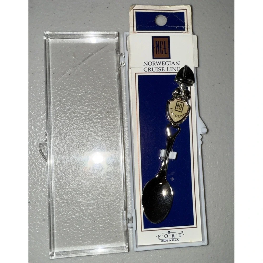 Norwegian Star Cruise Line Collectible Spoon FORT Made In The USA NEW In The Box
